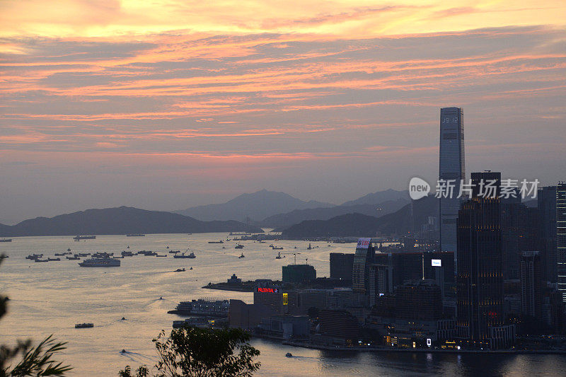 香港的黄昏