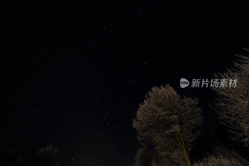 晚上星星