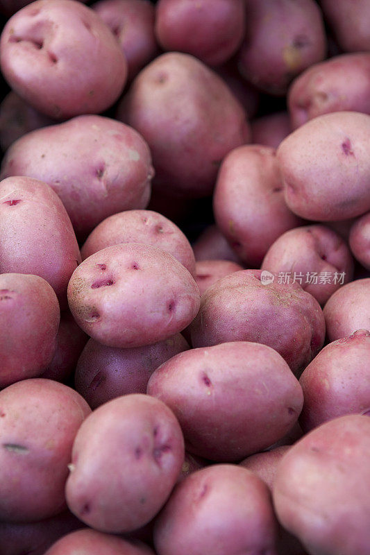 西雅图农贸市场的有机土豆