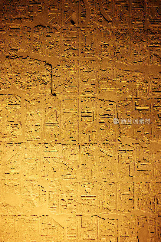 全框架埃及象形文字背景