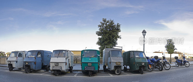 城市微型卡车，意大利