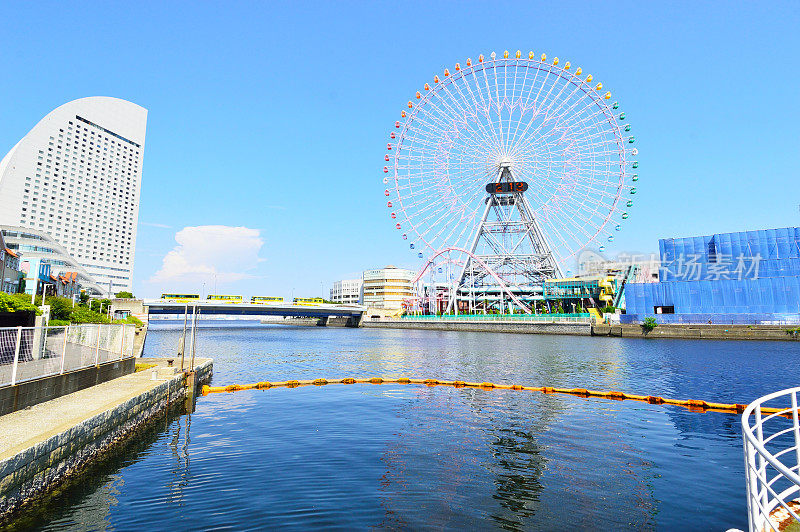 横滨环球桥全景，日本