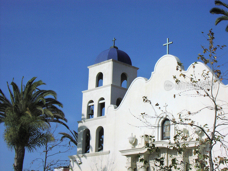 圣迭戈老城的教堂