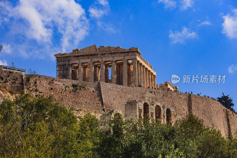希腊雅典——雅典卫城上的帕台农神庙