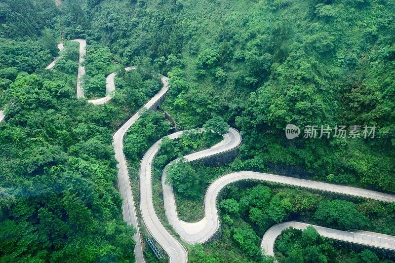 中国风景最独特的曲径山路