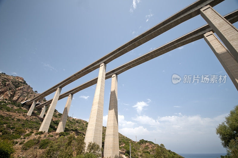 巴勒莫-墨西拿高速公路上的高架桥