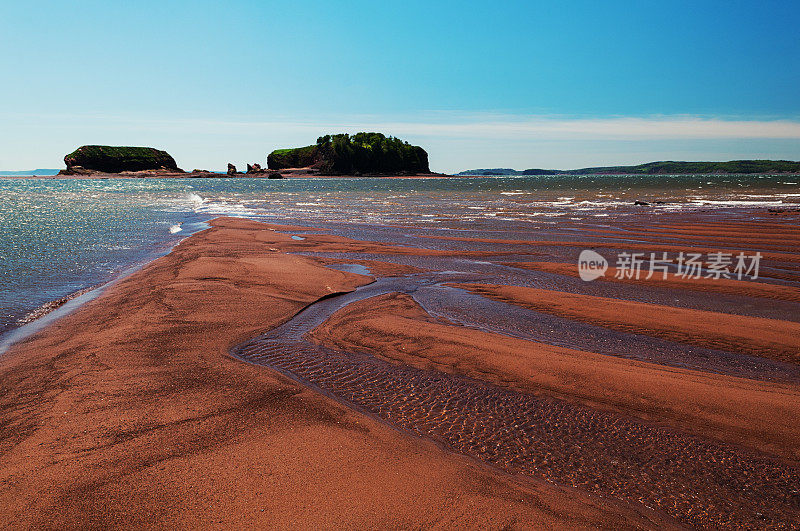 低潮海景