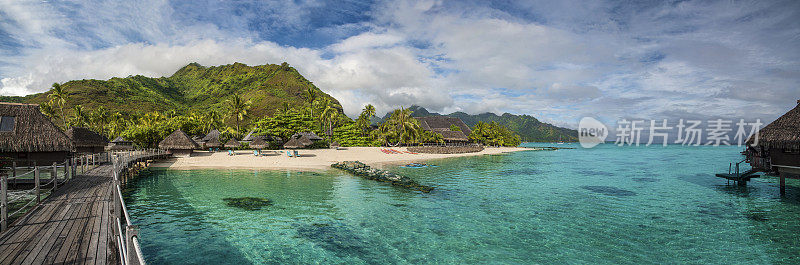 平房湖全景