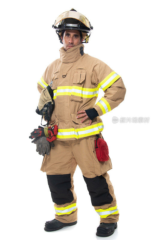 西班牙成熟男性消防员
