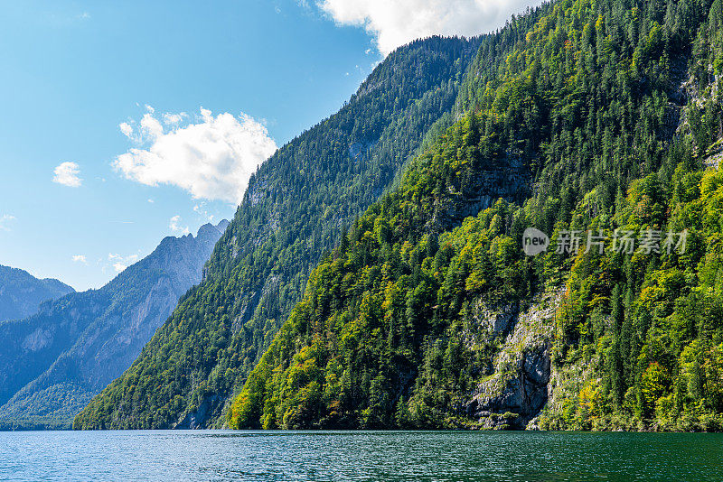 美景Königssee，巴伐利亚