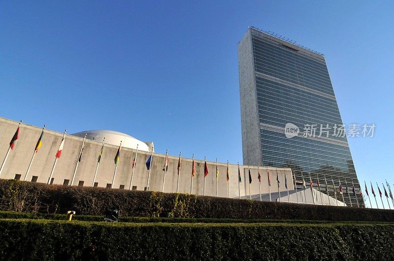 美国纽约联合国大楼