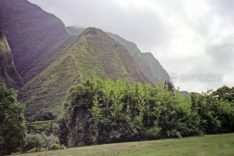 毛伊岛山