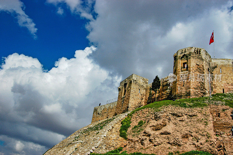 加济安泰普城堡的堡垒