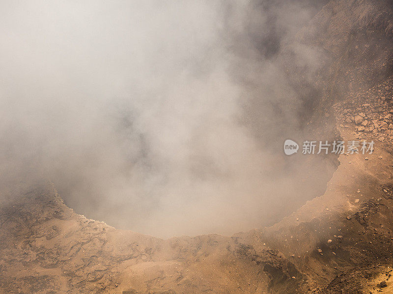 尼加拉瓜马萨亚火山内部