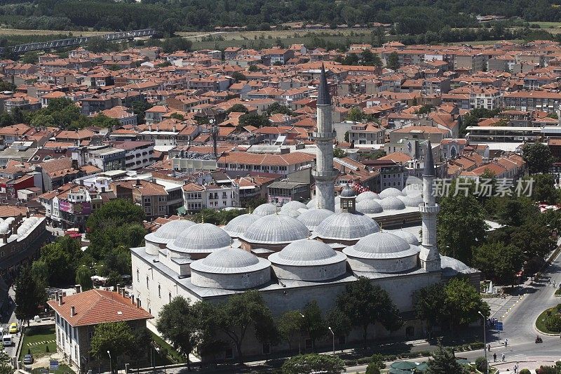 老清真寺，Edirne，土耳其