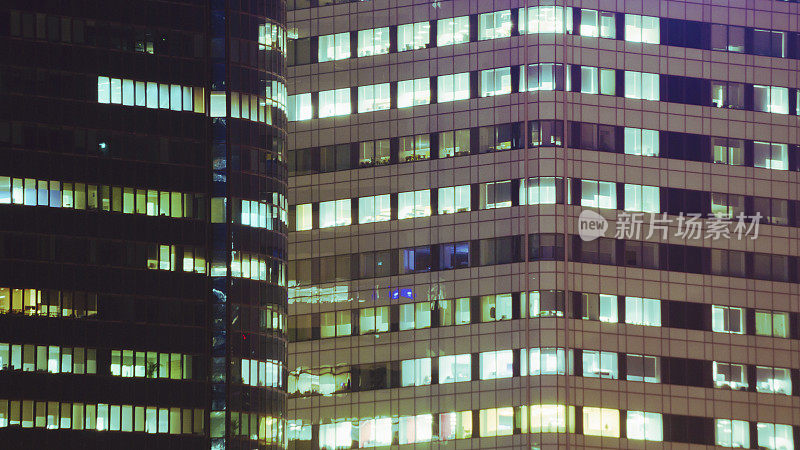 办公楼夜景照明