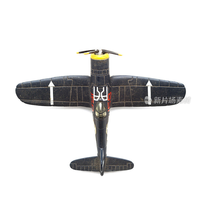 老式玩具飞机模型