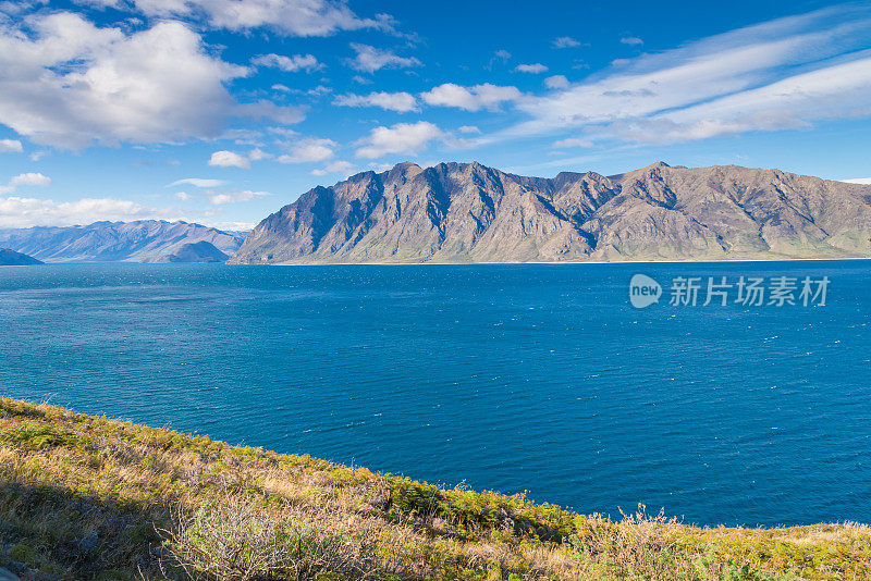 昆斯敦南岛法玛斯的全景