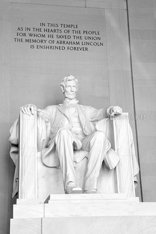 林肯纪念堂，华盛顿特区