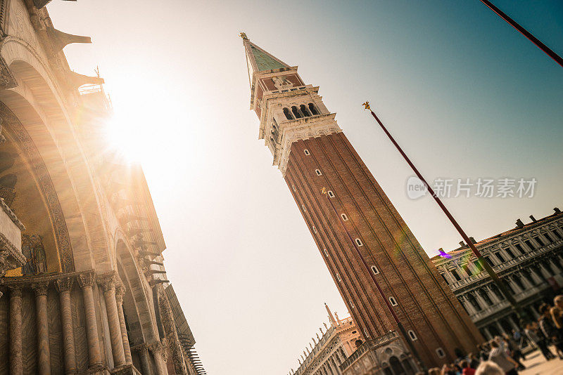 威尼斯的圣马可钟楼