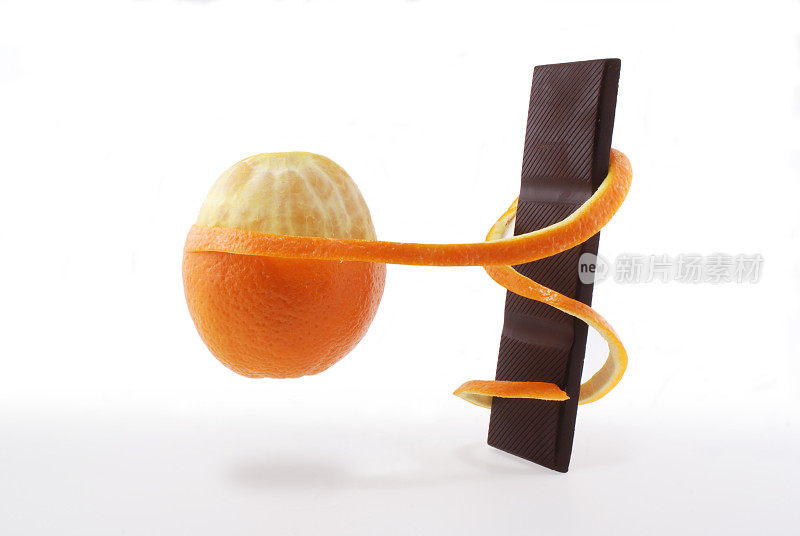 橙色的爱巧克力