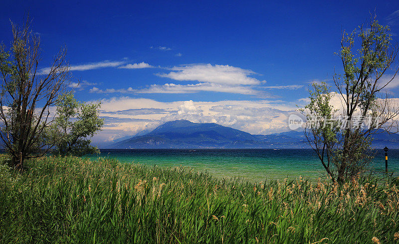 意大利加尔达湖全景