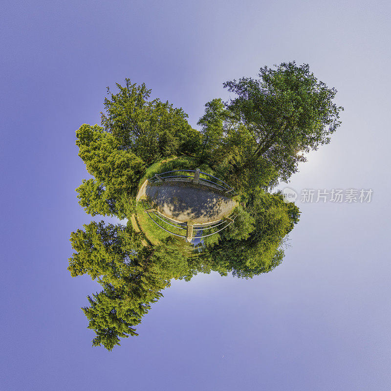 夏日午后公园(360度HDRi全景)