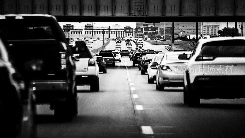交通拥挤——明尼阿波利斯