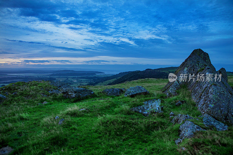 英格兰北部美丽的乡村景观