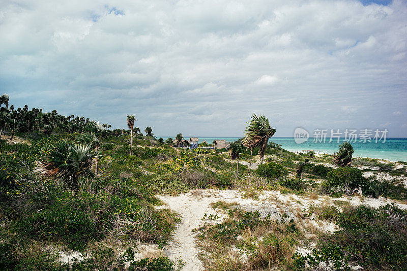古巴北部的海滩