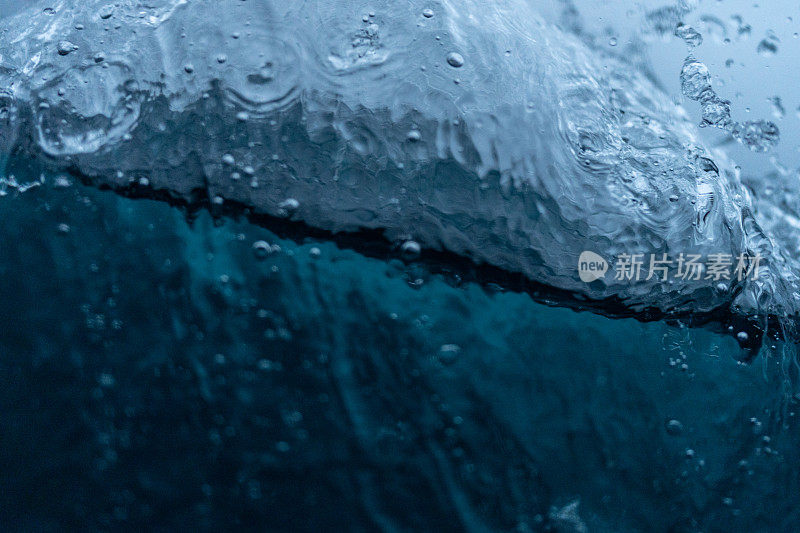 海洋的形状:海洋中波涛汹涌的水域