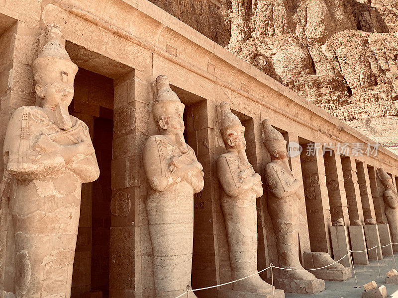 埃及卢克索的哈特谢普苏特停尸庙