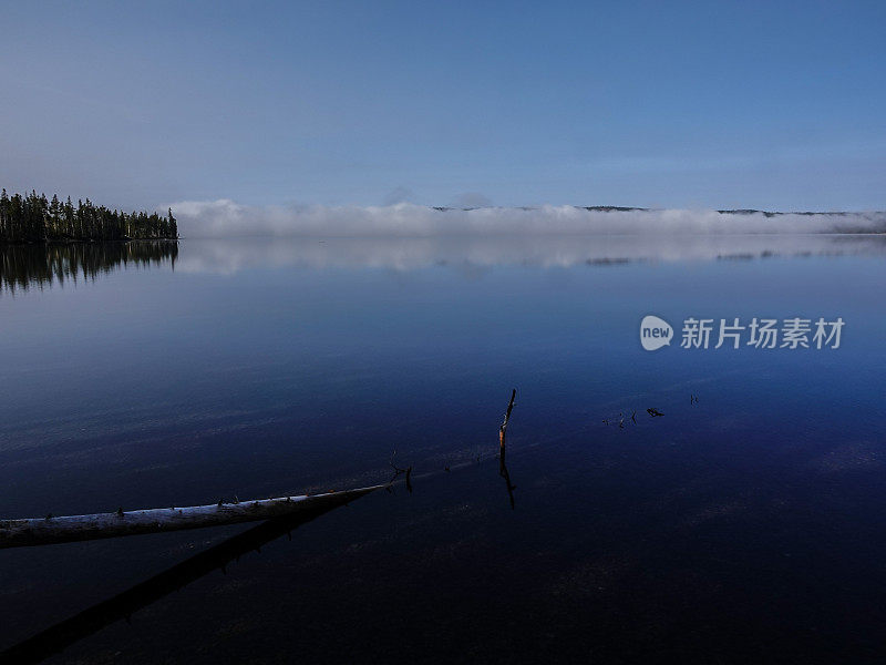 路易斯湖,黄石公园。