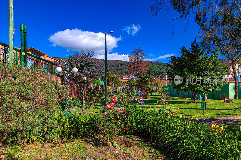 Bogotá，哥伦比亚——安第斯首都公园的一部分