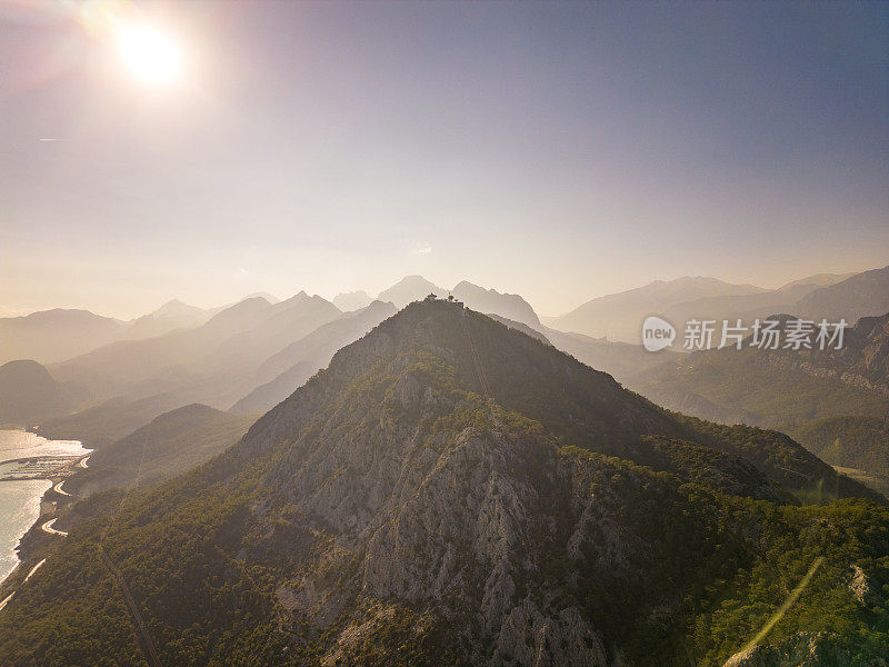 鸟瞰山景