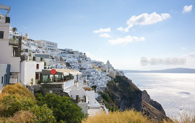 希腊圣托里尼岛伊亚村的旅游住宅和住宅度假村