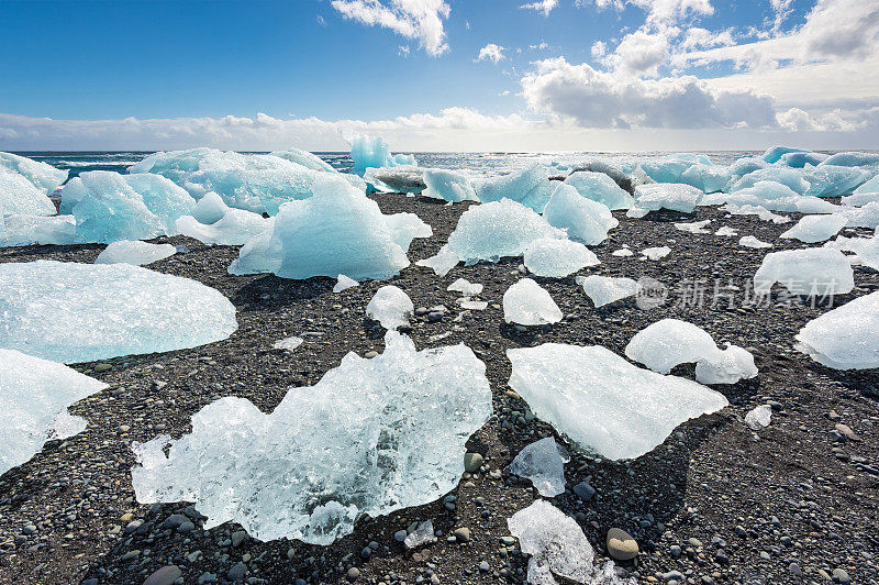 Jokulsarlon冰礁，南冰岛，欧洲