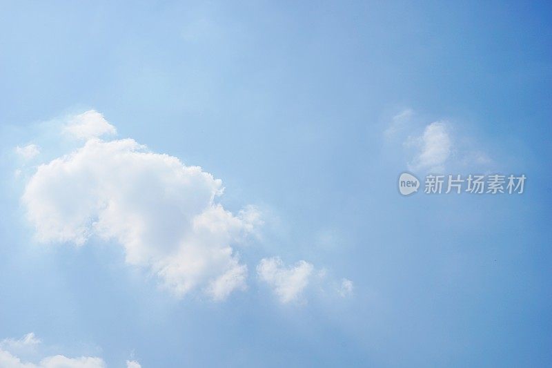 清澈的天空