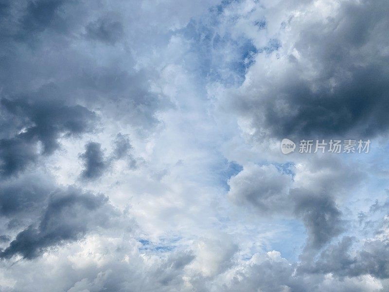 暴风雨的天空