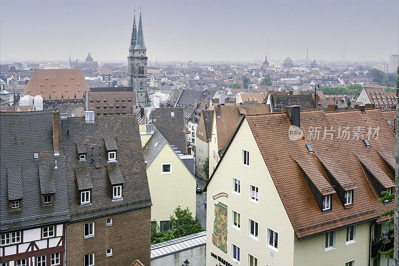 纽伦堡有各种各样的建筑可供探索