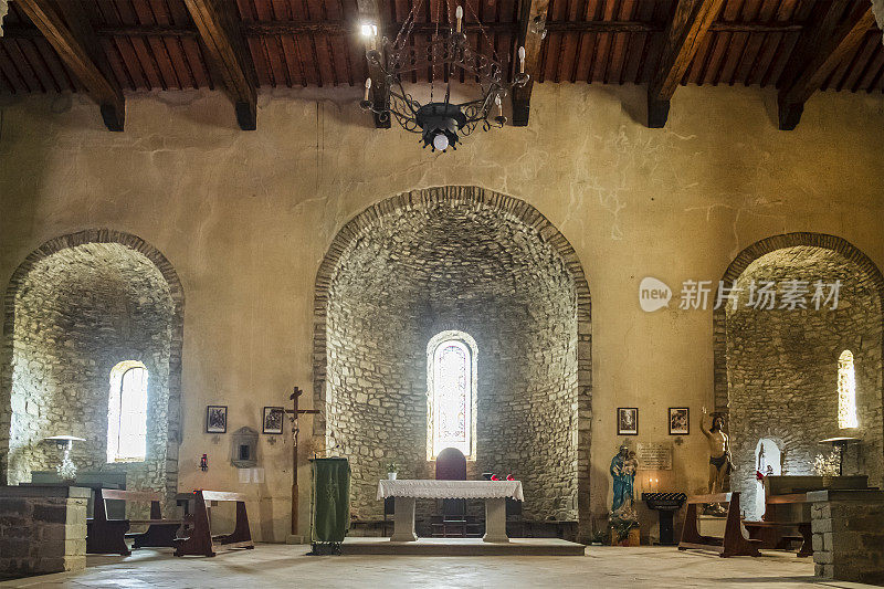 科尔托纳，法尔内塔修道院-托斯卡纳