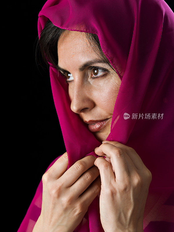 穆斯林妇女的肖像