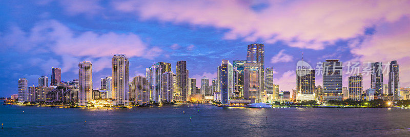 迈阿密的天际线