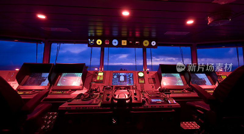 现代船舶的驾驶室-驾驶室