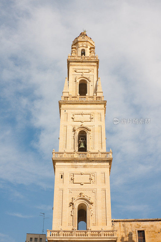 钟楼，大教堂广场，莱切，普利亚，意大利