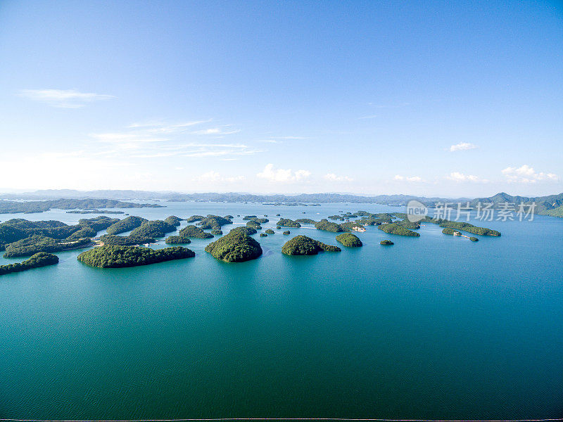 瑞典，岛屿鸟瞰图