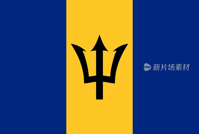 巴巴多斯岛的标志