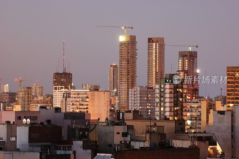 大楼正在建设中