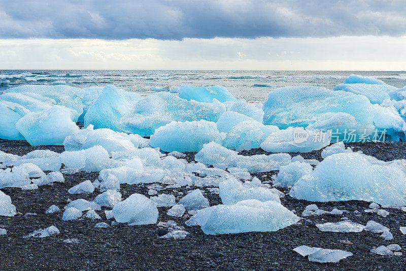 Jokulsarlon冰礁，南冰岛，欧洲