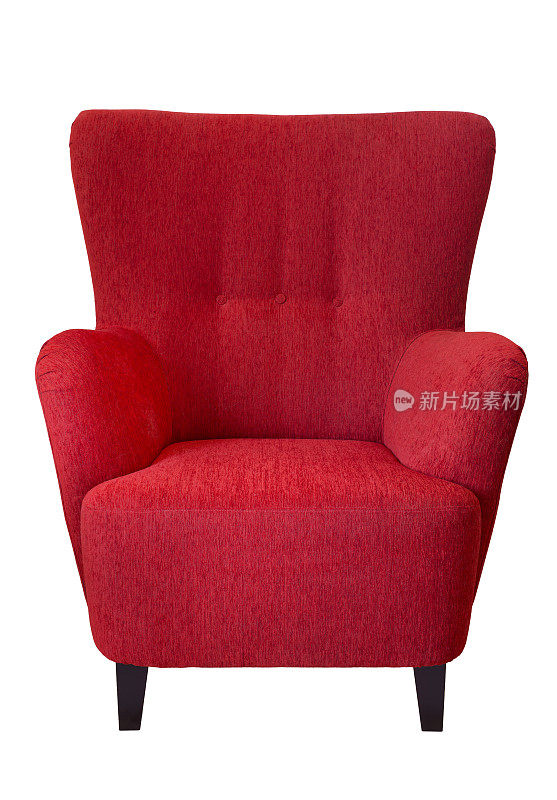 红色的扶手椅